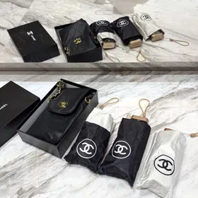 Chanel Fully Automatic Tri-fold Sun Umbrella-6498  