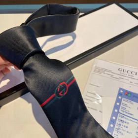 Gucci Classic Web Silk Tie-6571  